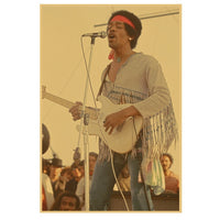 Woodstock 1969 Music Wall Art Decor SJA