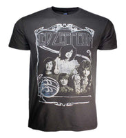 Led Zeppelin 1969 Band Promo T-Shirt Photo