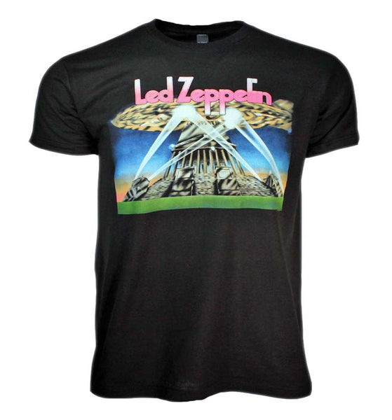Led Zeppelin II Blimp with Searchlights T-Shirt