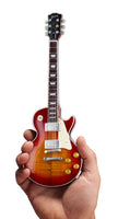 Axe Heaven Gibson 1959 Les Paul Standard Cherry Sunburst Mini guitare à collectionner