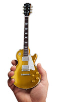 Axe Heaven Gibson 1957 Les Paul Standard Gold Top Mini guitare à collectionner