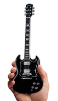 Axe Heaven Gibson SG Standard Ebony Mini guitare à collectionner