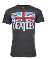 T-shirt drapeau britannique en détresse des Beatles