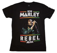Bob Marley Rebel Music T-shirt