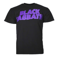 T-shirt à logo noir Sabbath