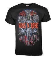 T-shirt Guns n Roses Skeleton Cross