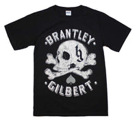 T-shirt Brantley Gilbert Skull
