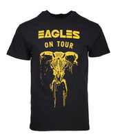 T-shirt de crâne d'aigles en tournée