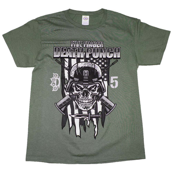 Five Finger Death Punch Infantry Special Forces T-Shirt