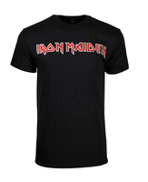 Iron Maiden - T-shirt à logo vieilli