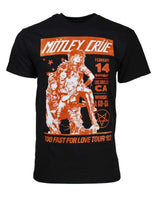 Motley Crue Vintage-Inspired Whiskey A Go Go T-Shirt