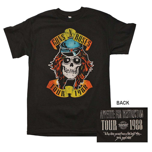 Guns n Roses Appetite Tour 1988 T-Shirt