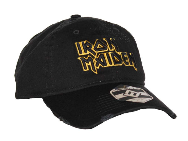 Iron Maiden Yellow Logo Dad Hat