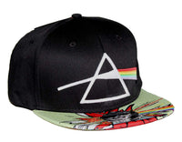Pink Floyd Dark Side Comic Flat Bill Snapback Hat
