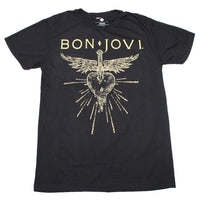 Bon Jovi Dagger Heart Soft Hand T-Shirt