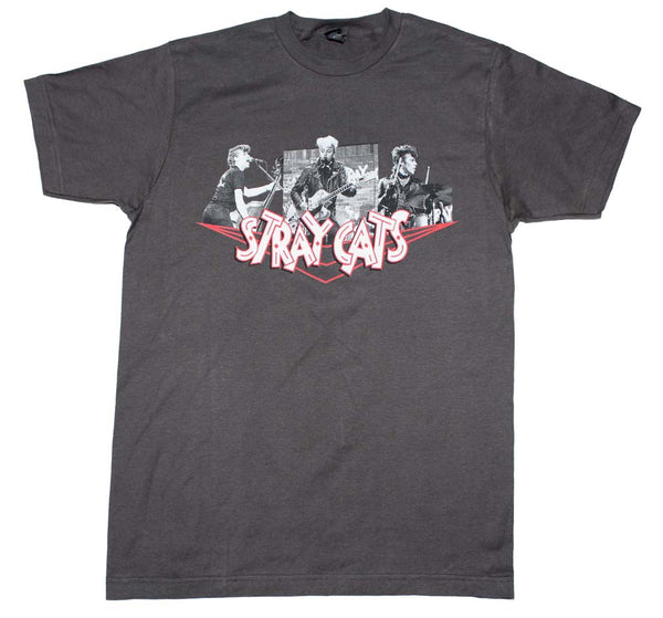 Stray Cats Photo Collage T-Shirt