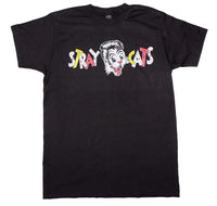 T-shirt à logo poitrine Stray Cats