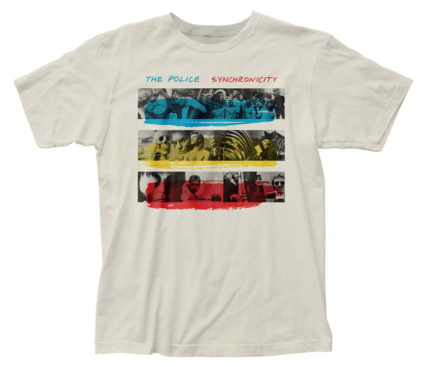 The Police Synchronicity Fitted Jersey T-Shirt