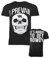 T-shirt I Prevail Large Rowdy Skull