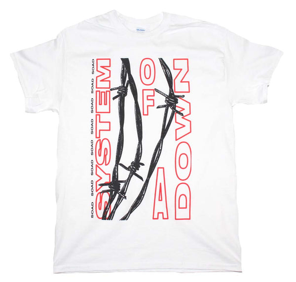 System of A Down Barbed Wire T-Shirt