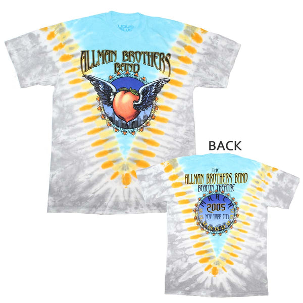 Allman Brothers Flying Peach V-Dye T-Shirt