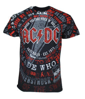 T-shirt Chansons AC / DC