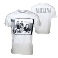 T-shirt Nirvana Photo Noir et Blanc