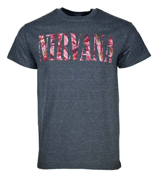 Nirvana Floral Logo T-Shirt
