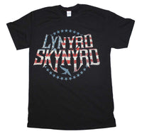 Lynyrd Skynyrd - T-shirt à logo rayures et étoiles
