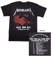 T-shirt Metallica Kill 'Em All Tour