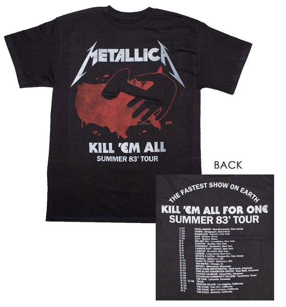 Metallica Kill 'Em All Tour T-Shirt