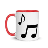 Music Notes Ceramic Music Cup