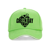 Green Day 100% coton casquette de baseball hommes femmes chapeau réglable Snapback SJA9