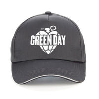 Green Day 100% Cotton Baseball Cap Men Women Adjustable Snapback Hat SJA9