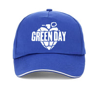 Green Day 100% Cotton Baseball Cap Men Women Adjustable Snapback Hat SJA9