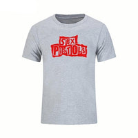 Sex Pistols T shirt Men Short sleeve Cotton Pistols Tops & Tees SJA