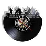 Band Vinyl Record Decorative Wall Clock SJA