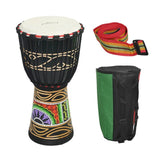 10 pouces africain tambour djembé percussion instrument de musique acajou SJA