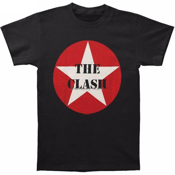 The Clash Men's Star Logo Men's Clothing SJA