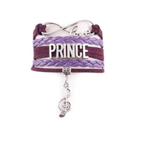Prince Infinity Love Leather Bracelet SJA