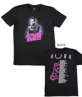 T-shirt noir Ozuna Aura Tour