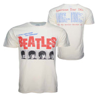 Beatles American Tour 64 - T-shirt crème
