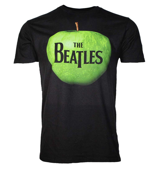 Beatles Apple Logo Black T-Shirt