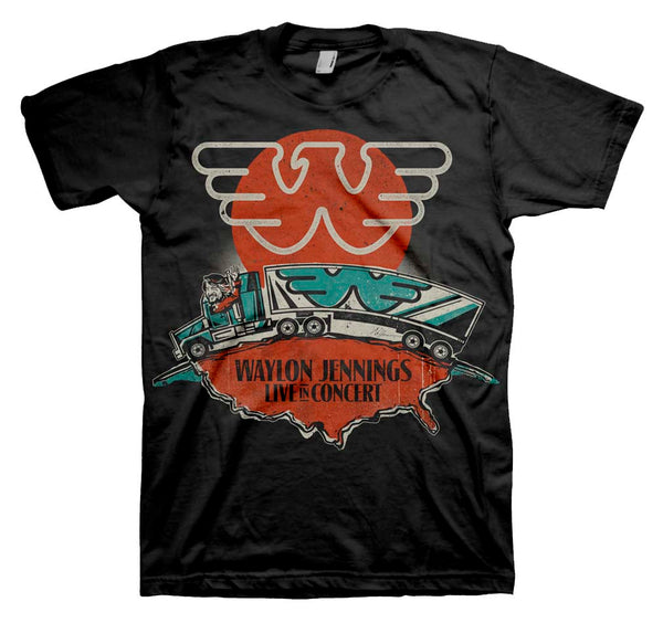 Waylon Jennings Live T-Shirt